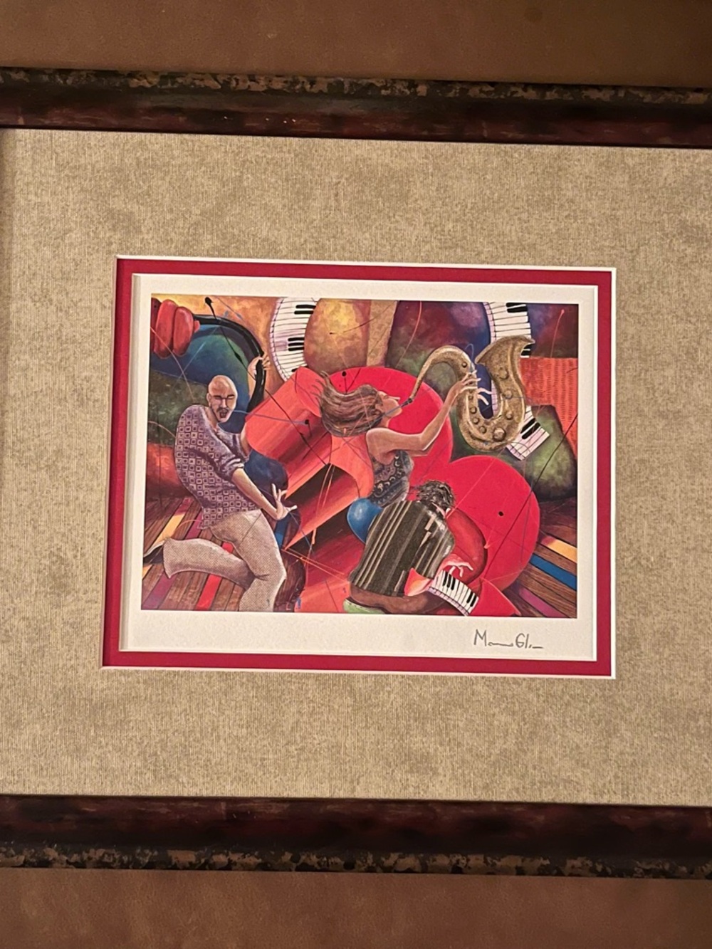 Love That Jazz Print by Marcus Glenn